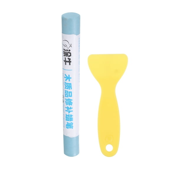 Uxcell Wood Filler Sticks Wood Furniture Scratch Repair Touch Up, Blue