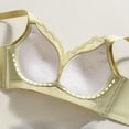 thumbnail image 3 of Maplenight Women's Bras Back Closure Full Coverage No Underwire Lace Breathable Everyday Racerback Bra, 3 of 8
