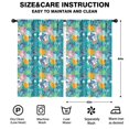 thumbnail image 2 of 2 Panels Cartoon Movie Print Pattern Nursery Curtains for Cartoon Lovers,Boys Girls Kids Cartoon Window Drapes for Living Bedroom Playroom Room Decor Rod Pocket 52x84 Inch, 2 of 5