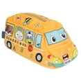 thumbnail image 4 of Montessori Toys For Infants, Soft Reliable Plush Material School Bus Shape Baby Tissue Box  For Gift, 4 of 8