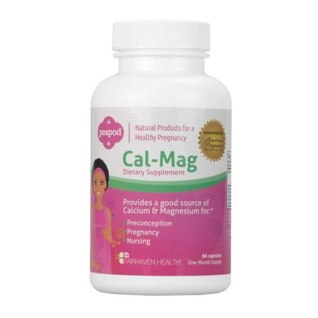 PeaPod Cal-Mag Pregnancy Supplements: Ideal Dosage of Calcium, Magnesium, and Vitamin D3 for
