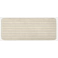 thumbnail image 1 of Vintage Kitchen Mat, Thin and Thick Lines in Shabby Colors Simplistic Geometric Pattern, Plush Decorative Kitchen Mat with Non Slip Backing, 47" X 19", Orange White Cadet Blue, by Ambesonne, 1 of 1