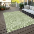 thumbnail image 6 of Addison Rugs Chantille Indoor/Outdoor Transitional Swirls Aloe Washable Rectangle Rug, 5' x 7'6", 6 of 6