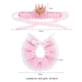 thumbnail image 2 of Conjunto de vestido de cumpleaños para mascotas, tocado para gatos, corona, collar de cumpleaños para mascotas 1556, 2 of 5