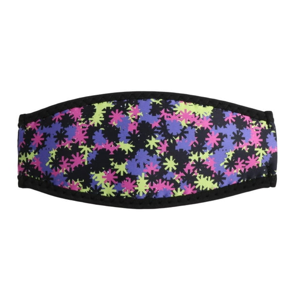 Cubierta de correa de máscara de buceo cubierta neopreno Conveniente adultos hombres mujeres protector reutilizable para natación snorkel deportivo Estilo B