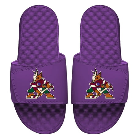 

Men s ISlide Purple Arizona Coyotes Primary Slide Sandals