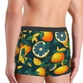 thumbnail image 5 of Fotbe Fresh Orange Men’s Total Support Pouch Boxer Briefs, X-Temp Cooling, Moisture-Wicking Underwear, Regular, Long-leg and Trunk-Small, 5 of 9