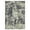 Black, variant on Hasoo Runner Rug 2' x 6' Washable Rugs for Hallway Abstract Geometric Pattern Carpet Modern Rug, Green