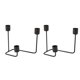 thumbnail image 5 of Candelabra, Múltiples Propósitos de 2 PCS Soportador de Velas de Vela de Hierro para la Decoración, 5 of 7