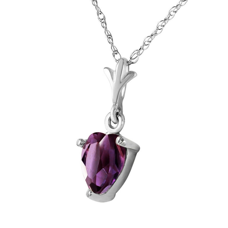 Purple heart necklace walmart sale