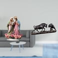 thumbnail image 2 of Letrero de mesa de toro, acrílico, decoración de escritorio, estatua de resina, escultura grabada de animal, base estable e impermeable, adecuado para, 2 of 8