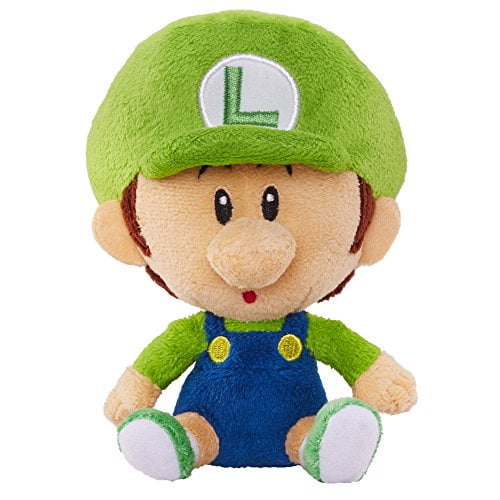 Monde de Nintendo Mario Bros U Bébé Luigi Peluche