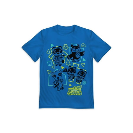 Animal Crossing Boys Short Sleeve Tee, Sizes 4-18