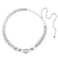 thumbnail image 3 of Ceinture Chaîne Taille Dames en Cristal Argent, 3 of 9
