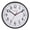 Black, variant on La Crosse Clock 10 inch Basics Analog Quartz Black Wall Clock, 404-3025B