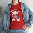 thumbnail image 7 of I'm Just Here For The Pot Shirt, Christmas Gift, Poker, Casino Tee -ID: 818, 7 of 7