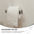 thumbnail image 5 of PartyKindom 5pcs Toilet Paper Dispenser Key Paper Dispenser Key Replacement Commercial Dispenser Keys, 5 of 6