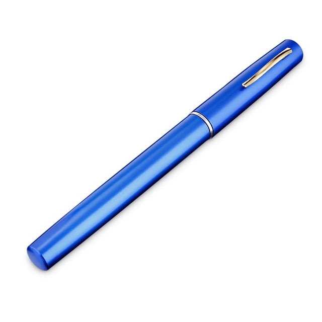 Combo de aparejos de pesca de aleación de aluminio con forma de bolígrafo mini herramienta de pesca con caña,BLUE Xemadio 2549230