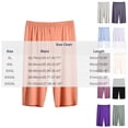 thumbnail image 6 of StSilkitty Womens Pajama Shorts Solid Color Elastic Waist Lounge Sleepwear Knee Length Shorts Lightweight Comfy Sleepwear Shorts, 6 of 6