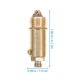 thumbnail image 2 of 2pcs Pop-up Bolt Drain Waste Click Clack Bolt Replacement Push Spring Plug, 2 of 3