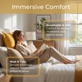 thumbnail image 3 of Unique Bargains 2 Pack Polyester Pillowcase Smooth Cooling Envelope Closure Yellow, 3 of 5