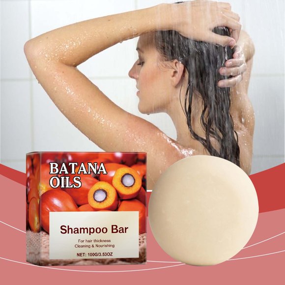 Hearth & Gear Batana Shampoo Soap Solid Hair Care Soap Soft And Revitalizing Hair Fragrance Nourishing Hair Care Products Leave in Conditioner Moisturizing Conditioner Dry Scalp Hair Care for Curly
