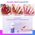 thumbnail image 4 of Saviland Monomer Acrylic Liquid - 240ML Acrylic Nail Liquid with 3PCS Acrylic Brushes Size 8/10/14 for Acrylic System Application Acrylic Nail Kit DIY Acrylic Nails Extension & Carving, 4 of 8
