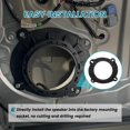 thumbnail image 4 of Adaptador de soporte de altavoz con arnés de cableado para Toyota Camry, 4 of 8