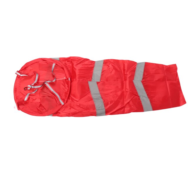 Windsock,Aviation Windsock,Windsock Lightweight Strong Polyester Wind Direction Measurement Sock Bag for Outdoor Farm Industry Red 100cm