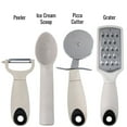 thumbnail image 5 of Beille 19pc Wheat Straw Kitchen Utensil Set Peeler Cutter Grater Spoons Cups, 5 of 10