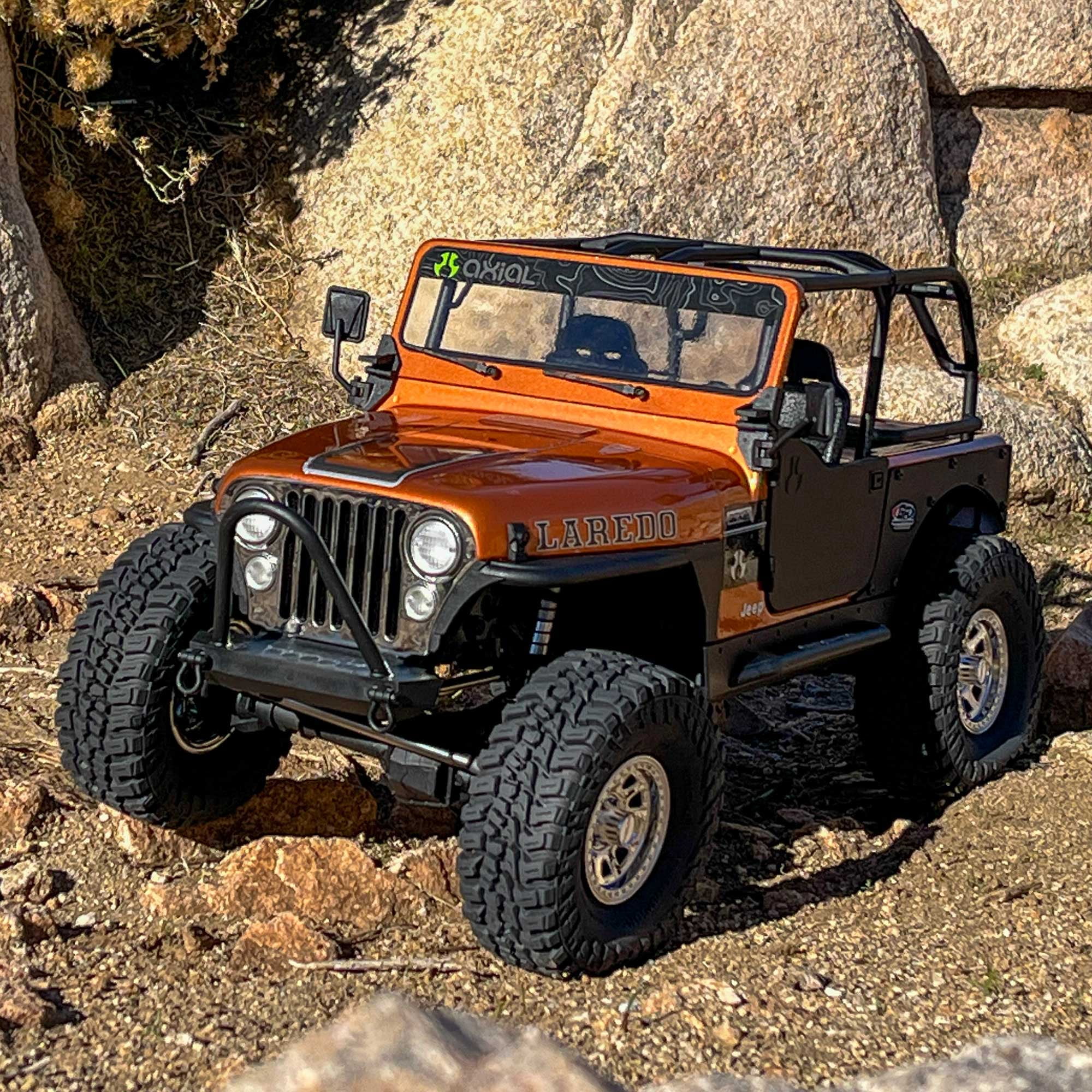 Axial 1/10 SCX10 III Jeep CJ-7 4X4 RTR Brushed Rock Crawler Copper AXI03008V2T2