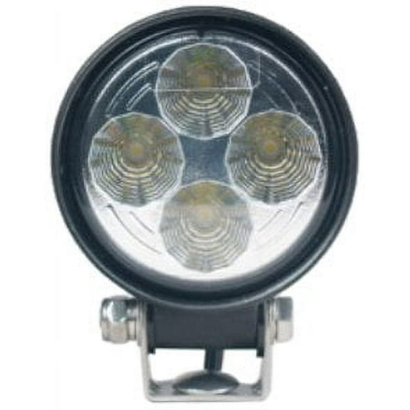 Sound Off Signal EWLF0500DBDF0W White 3.3" 500-Lumen Round LED Work Light with