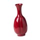 thumbnail image 5 of Jarrón de cerámica rojo jarrón decorativo alto decorativo soporte de planta de escritorio interior jarrón de flores jarrón de brote para comedor de 9cmx22cm, 5 of 8