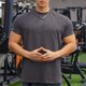 thumbnail image 1 of pstuiky camisetas para hombre, Blusas casuales de verano para hombre, de manga corta, color liso, con cuello redondo y para fitness ropa de hombre xl, 1 of 4