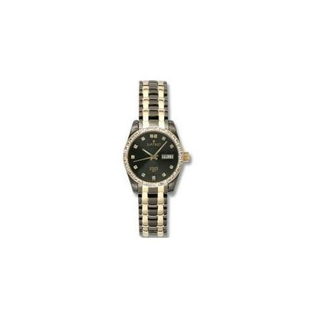 Women's Two Tone Black Stainless Steel Automatic Gray Dial - Watch