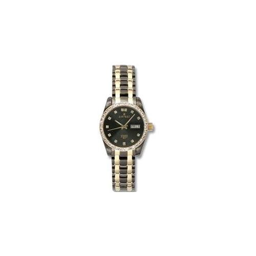 Women's Two Tone Black Stainless Steel Automatic Gray Dial - Watch