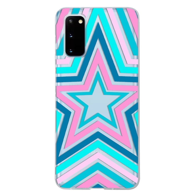 Funda para Galaxy S20 Ilusion de Estrellas Uso Rudo, InstaCase Protector para Galaxy S20 Antigolpes, Case Ilusion de Estrellas
