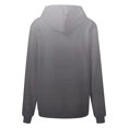 thumbnail image 5 of ShomPort Womens Oversized Sweatshirts Gradient Color Fleece Hoodies Long Sleeve Pullover with Pocket (Gray 58), 5 of 5