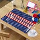 thumbnail image 5 of Independence Day Patriotic Placemats And Coasterss Heat Counteractive Table Decorations Perfectly For Independence Day BBQs Picnics And Holiday Parties, 5 of 6