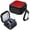 Red, variant on Decase Headphone Case for Galaxy Buds 4 / Buds 4 Pro 2026, Magnetic Closure Earbuds Cover with Carabiner, Shockproof Hybrid TPU Hard Shell, Wireless Charging Compatible,Black