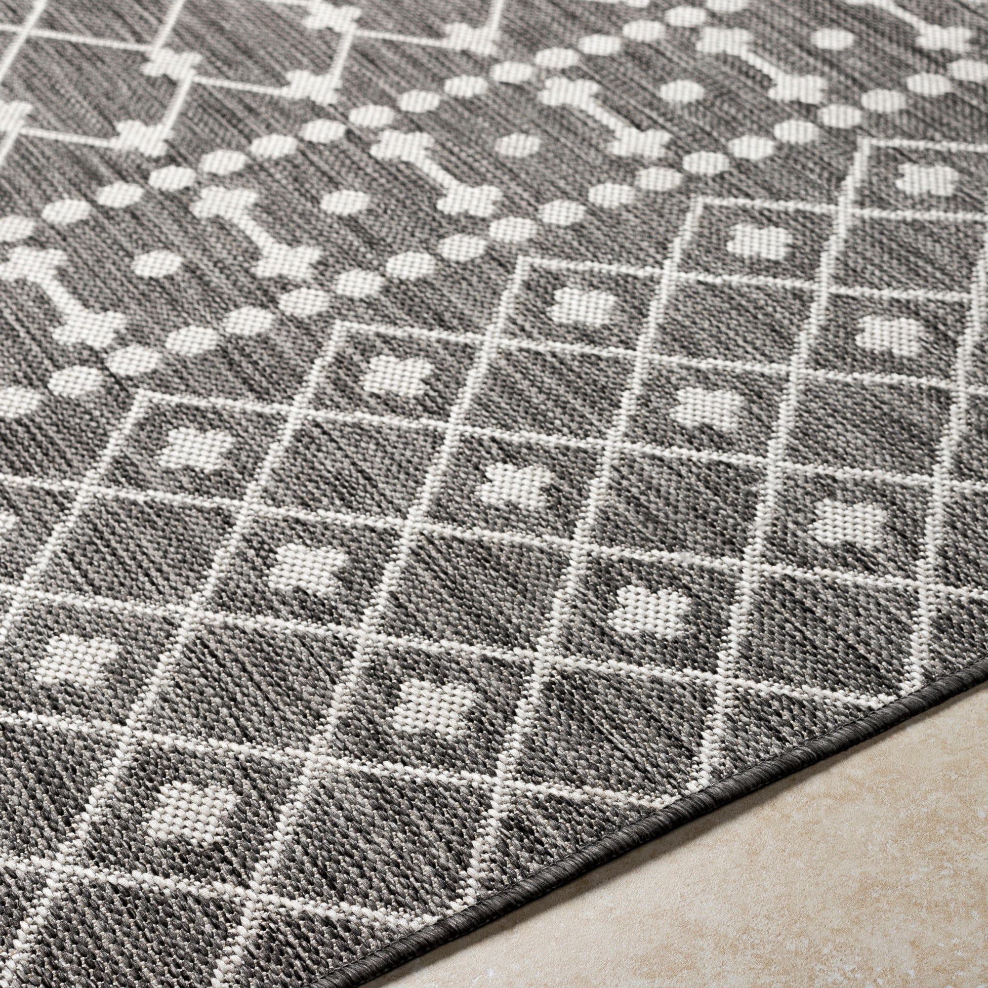 Artistic Weavers Long Beach Area Rug, Medium Gray, 6'7" x 9'