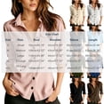 thumbnail image 3 of IUYRTFE Women's Corduroy Blazer Jacket Long Sleeve Lapel Collar Casual Work Coat with Pockets, 3 of 8