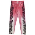 thumbnail image 4 of MKLEKYY Pantalones deportivos mujer Vaqueros capri con estampado floral para mujer para uso casual Conjuntos de primavera, 4 of 4