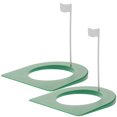 thumbnail image 1 of WHAMVOX 2Ud Disco De Para Putters Verde Con Material Duradero Para Entrenamiento De Golf Preciso, 1 of 7