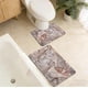 thumbnail image 5 of Alfombrilla de baño con absorción de agua y secado rápido, en forma de U, para entrada de baño, juego de 2 unidades, 5 of 6
