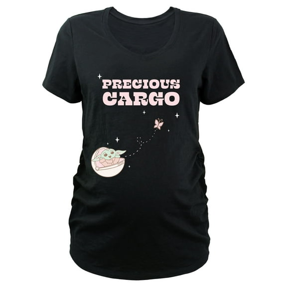 Women's Star Wars: The Mandalorian Precious Cargo Graphic Maternity T-Shirt