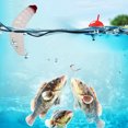 thumbnail image 3 of Señuelo de pesca de gusano blando cebo biónico de PVC para Ehuebsd agua salada agua dulce gusanos blandos gusano de tierra gusano artístico 50 unidsset por juego, 3 of 8