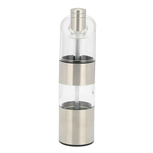 Molinillo de sal, molinillo de pimienta en forma de cilindro, suministros de cocina multifuncionales, botella de condimento para lograr más