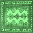 thumbnail image 1 of Ahgly Company Indoor Square Persian Emerald Green Traditional Area Rugs, 3' Square, 1 of 4