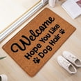 thumbnail image 3 of Mdesiwst Letter Entry Mat Anti-Slip Thickened Quick Water Absorption Non-fading Front Door Indoor Outdoor Welcome Doormat, 3 of 8